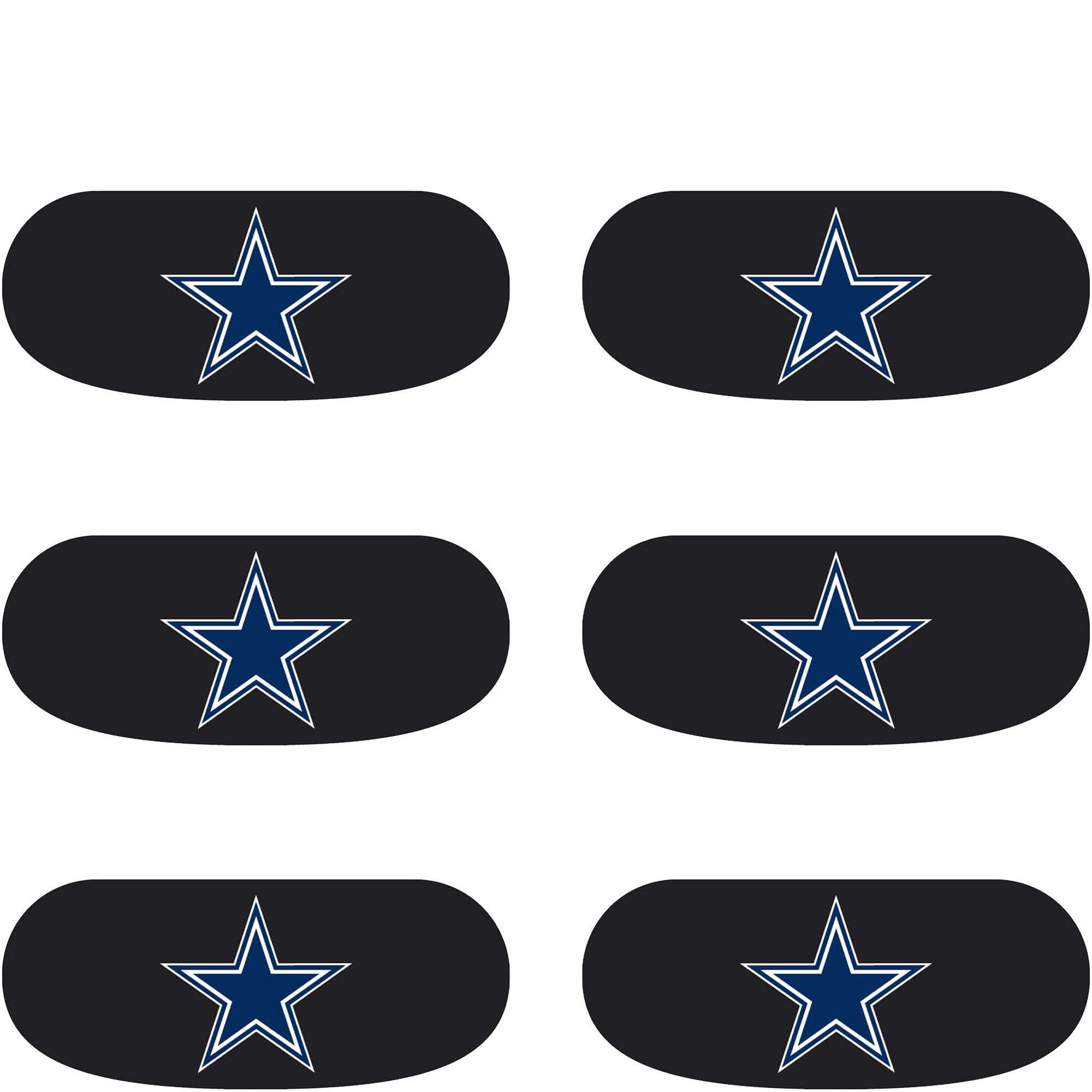 Dallas Cowboys Eye Black Stickers 6ct Party City
