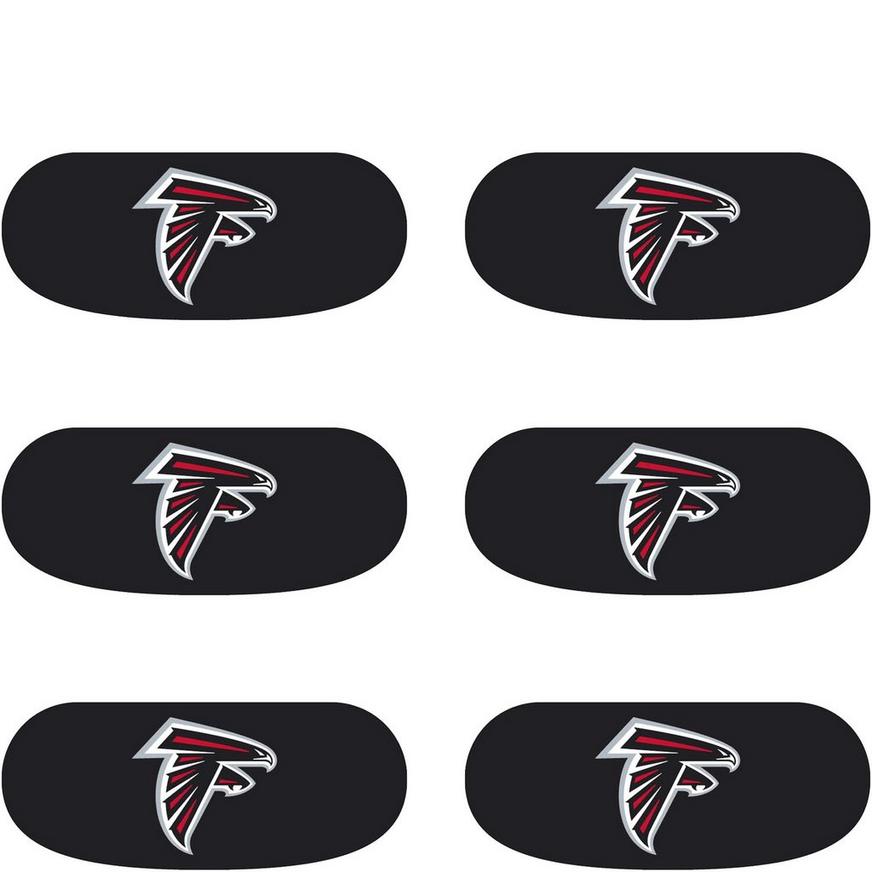 Atlanta Falcons Eye Black Stickers 6ct