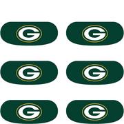 Green Bay Packers Eye Black Stickers 6ct