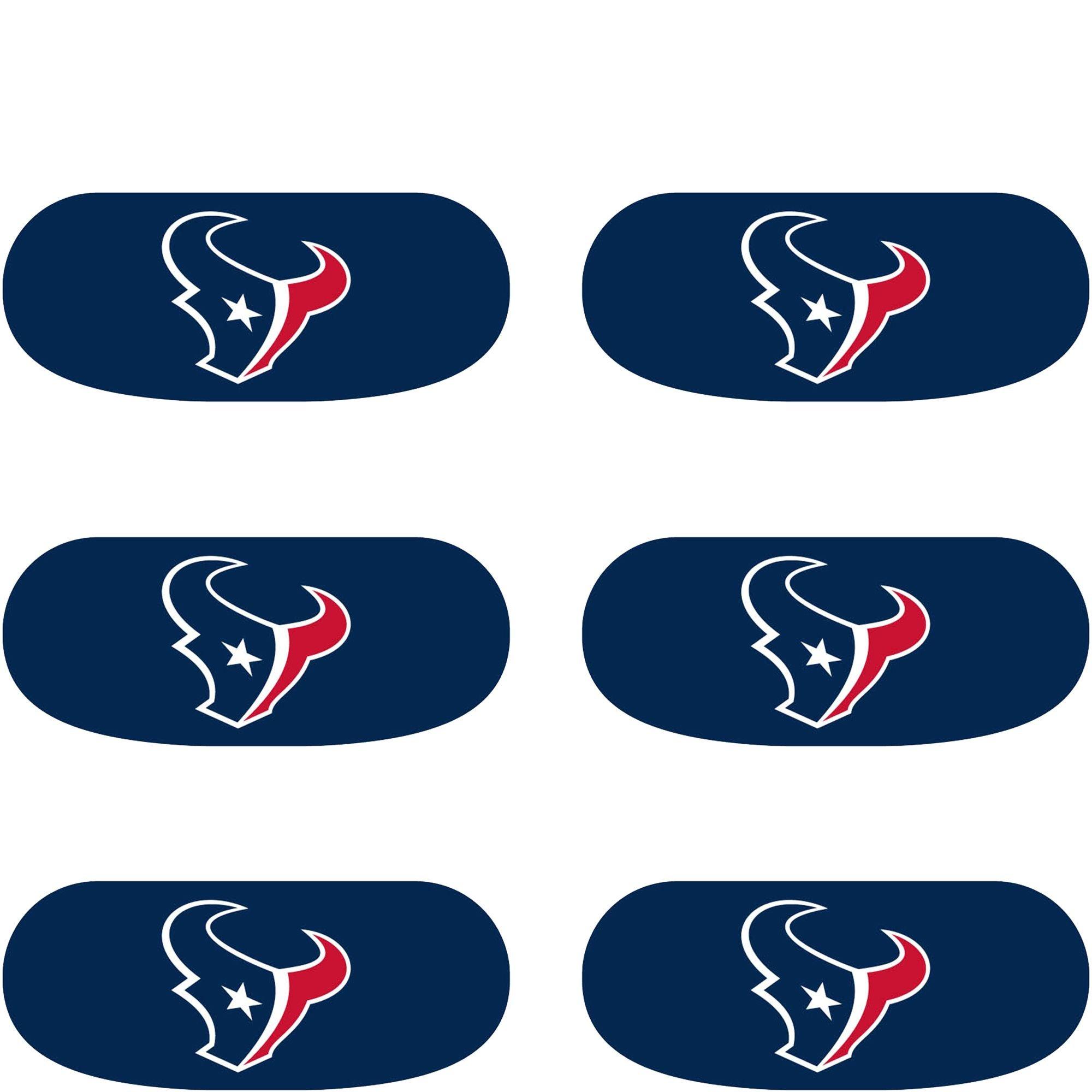 Houston Texans Eye Black Stickers 6ct Party City