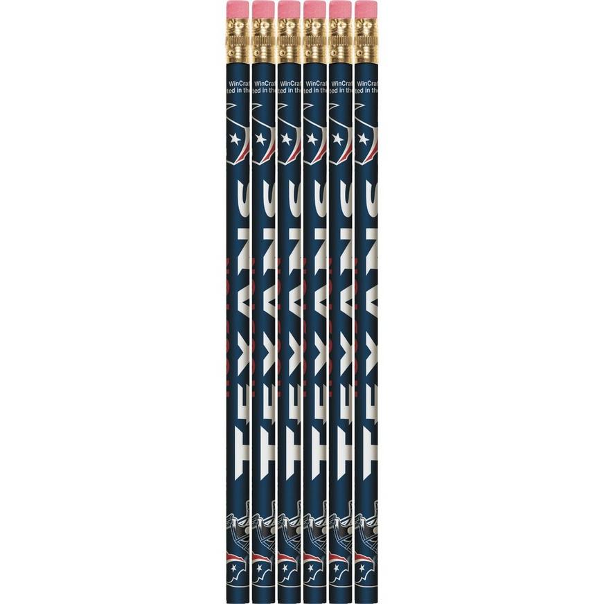 Houston Texans Pencils 6ct
