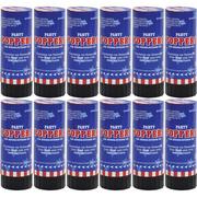 Patriotic Red, White, & Blue Confetti Party Poppers, 12ct