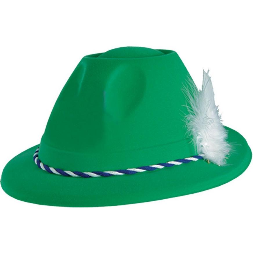 Green German Tyrolean Hat