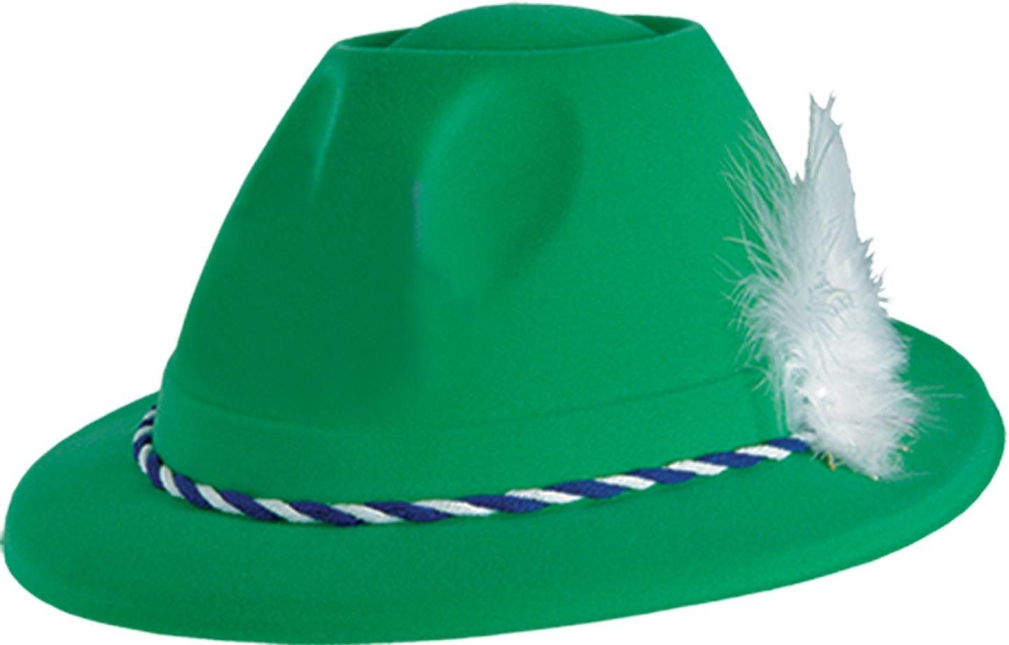 Green German Tyrolean Hat