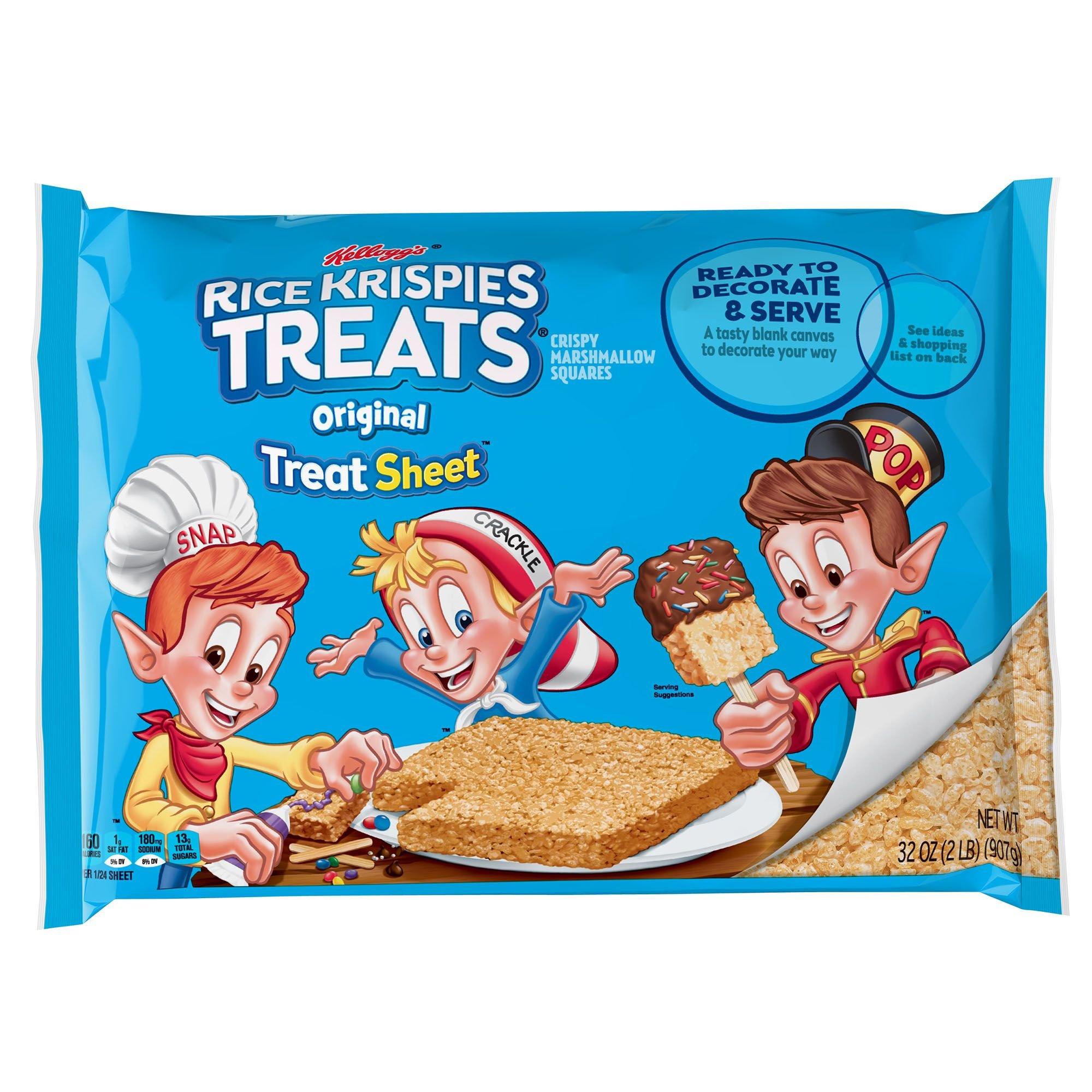 Rice Krispies Treat Sheet, 32oz