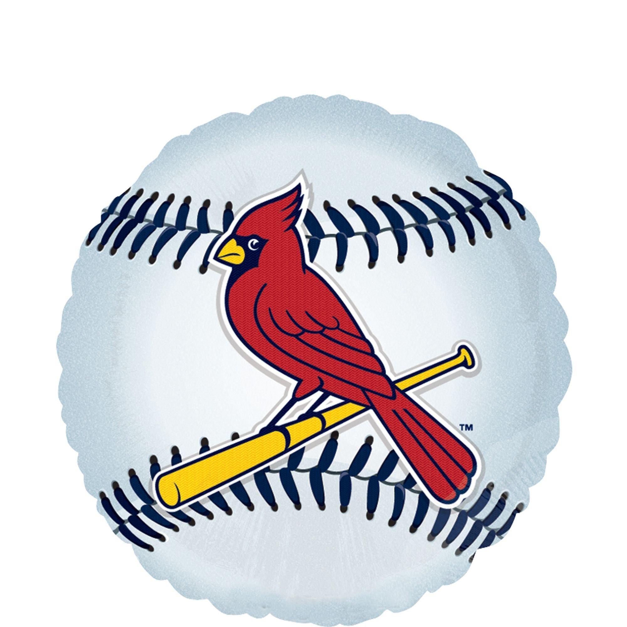 St. Louis Cardinals Balloon 17in - Baseball
