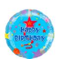 Swirl Happy Birthday Balloon, 32in