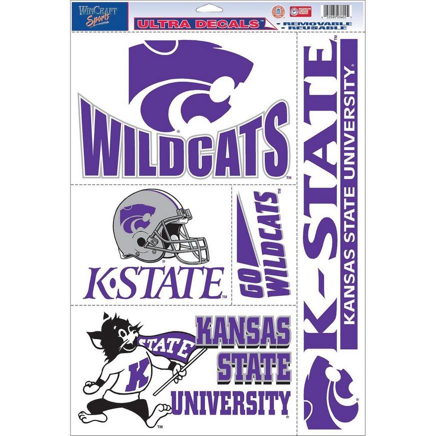 Kansas State Wildcats Decals 5ct