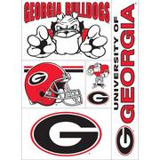 Georgia Bulldogs Decals 5ct