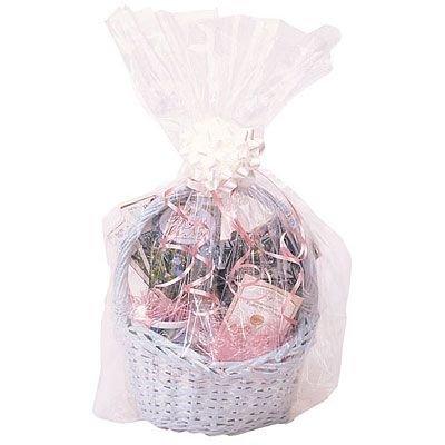 Medium Clear Basket Gift Bags by Celebrate It™, 12ct.