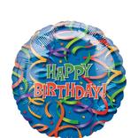 Celebration Streamers Happy Birthday Balloon