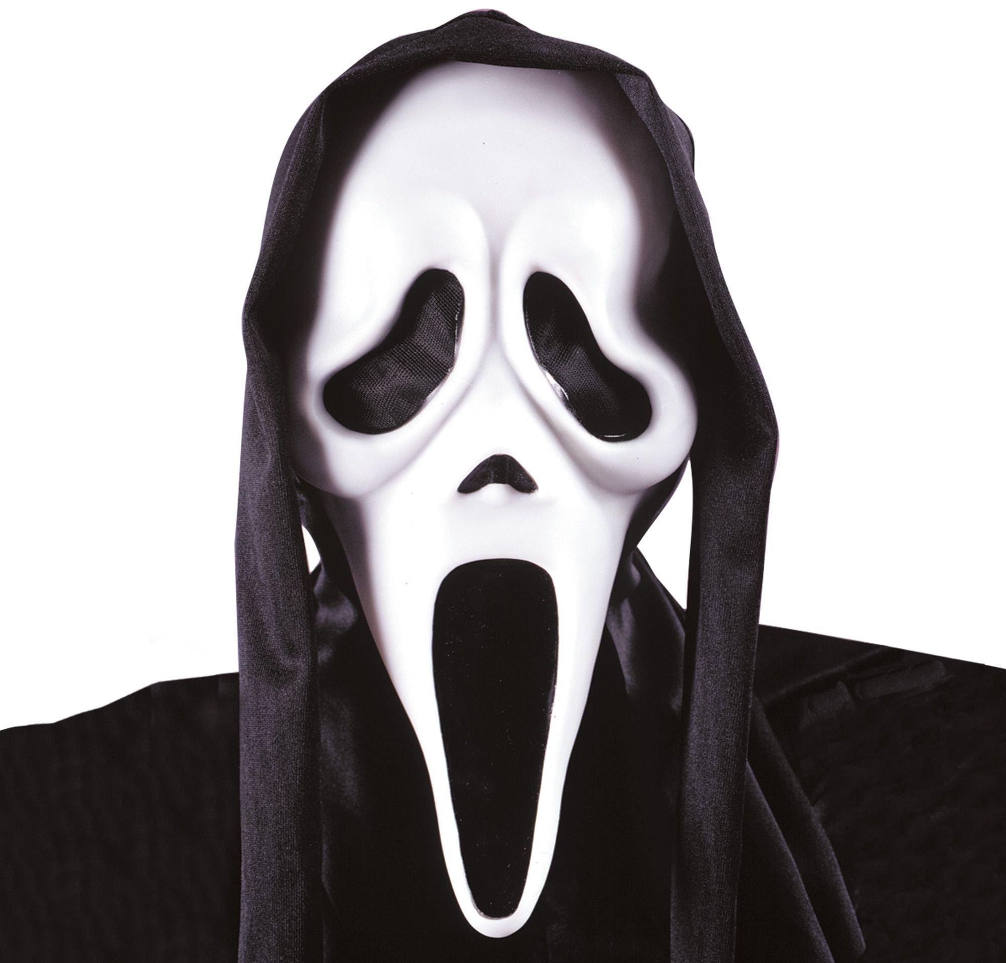 Adult Scary Movie Smiley Ghost Face Scream Spoof Mens Costume 