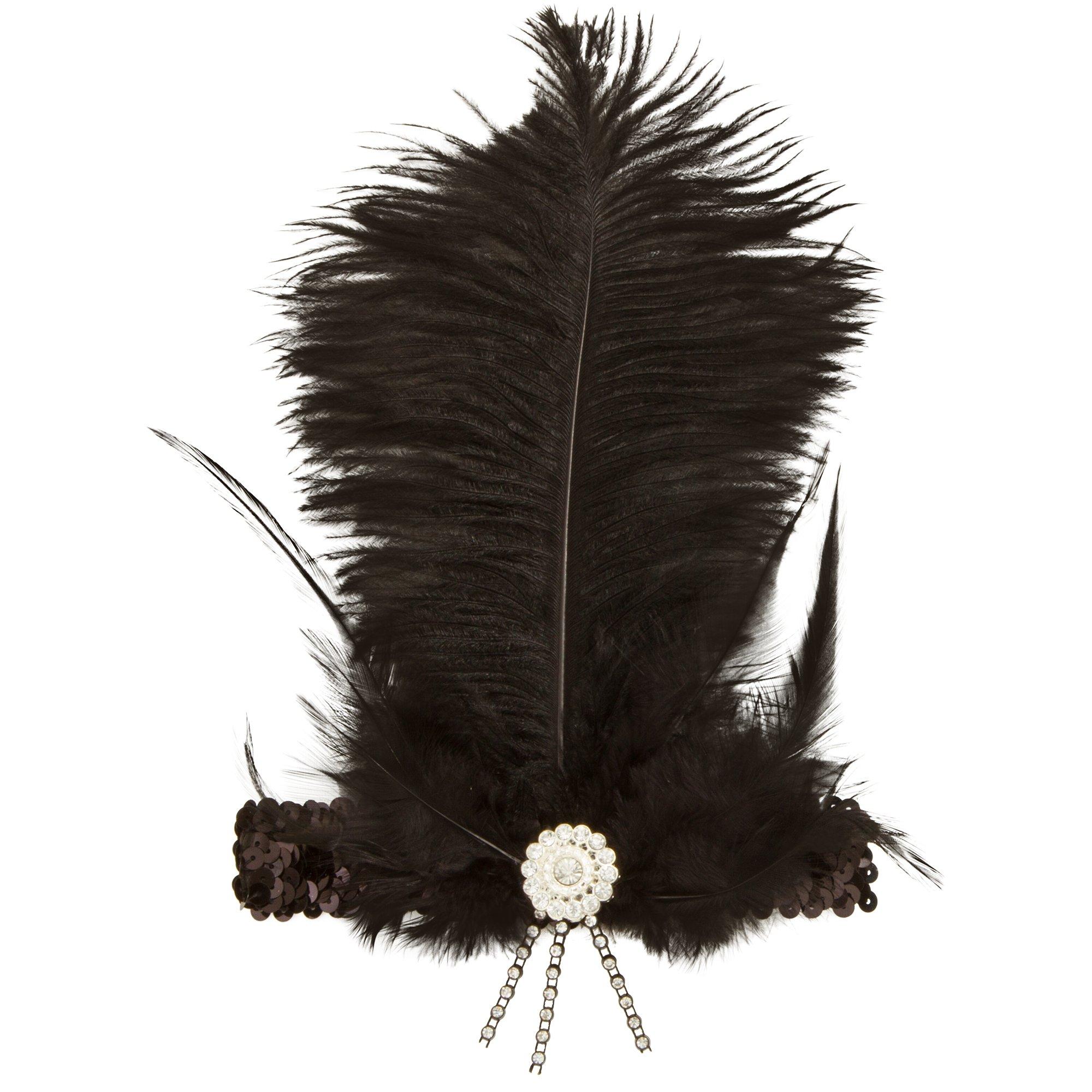 Charleston Beaded Flapper Headpiece | Party City