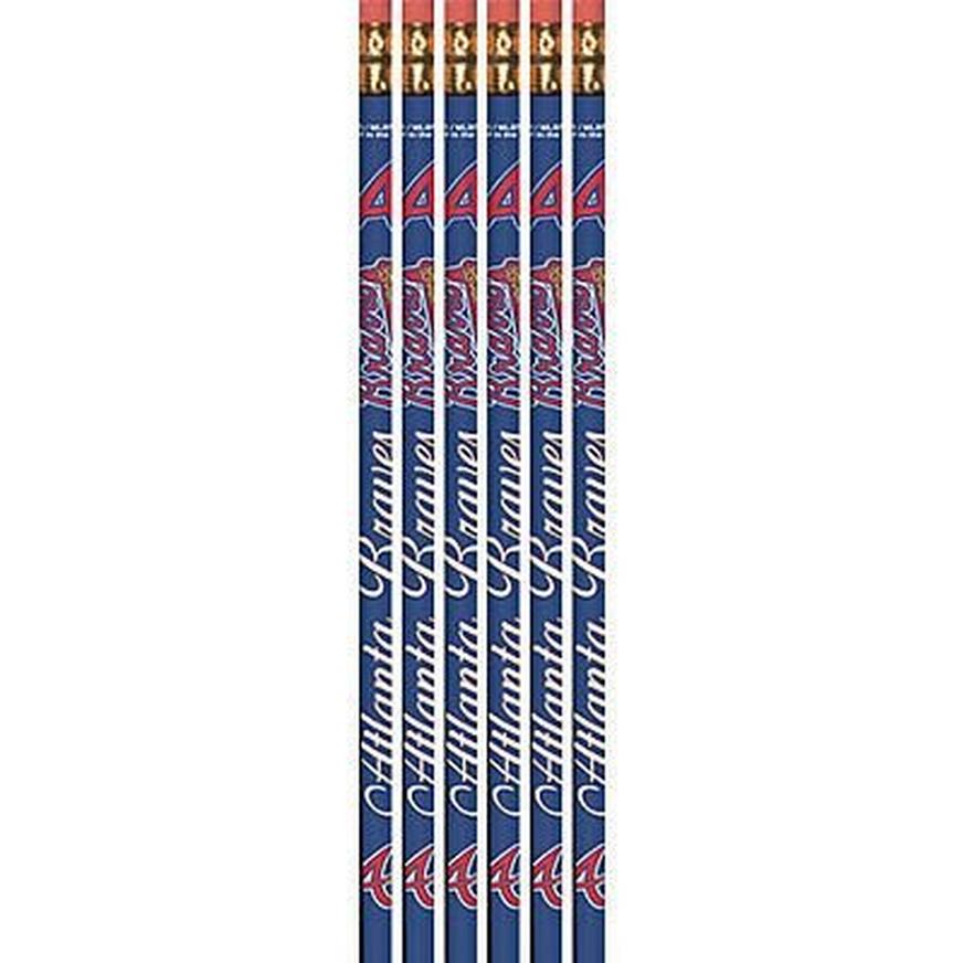 Atlanta Braves Pencils 6ct