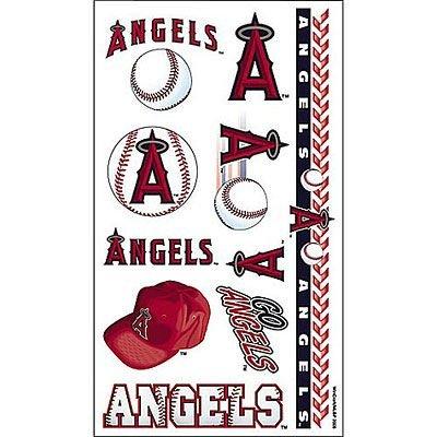 Los Angeles Angels Face Face Decals, 10ct
