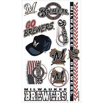 Milwaukee Brewers Glove MLB Baseball Color Sports Decal Sticker-Free  Shipping