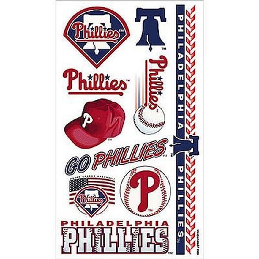 Philadelphia Phillies Tattoos 10ct