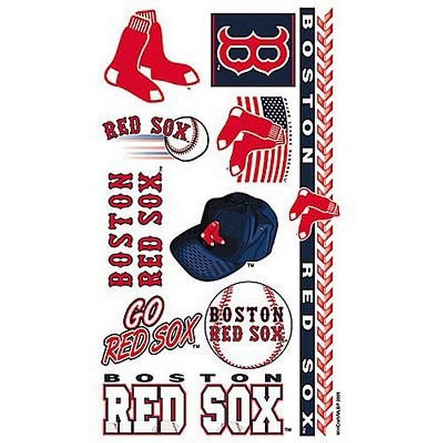 Boston Red Sox Tattoos 10ct