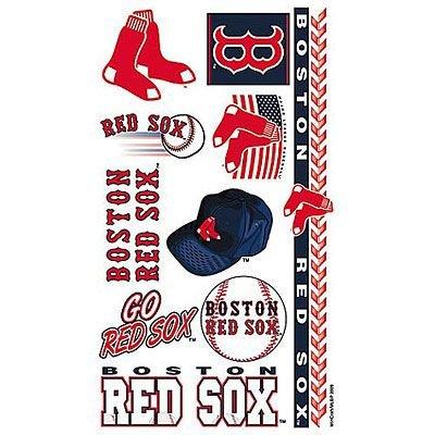 Boston Red Sox Mascot MLB Tattoo 4 pack