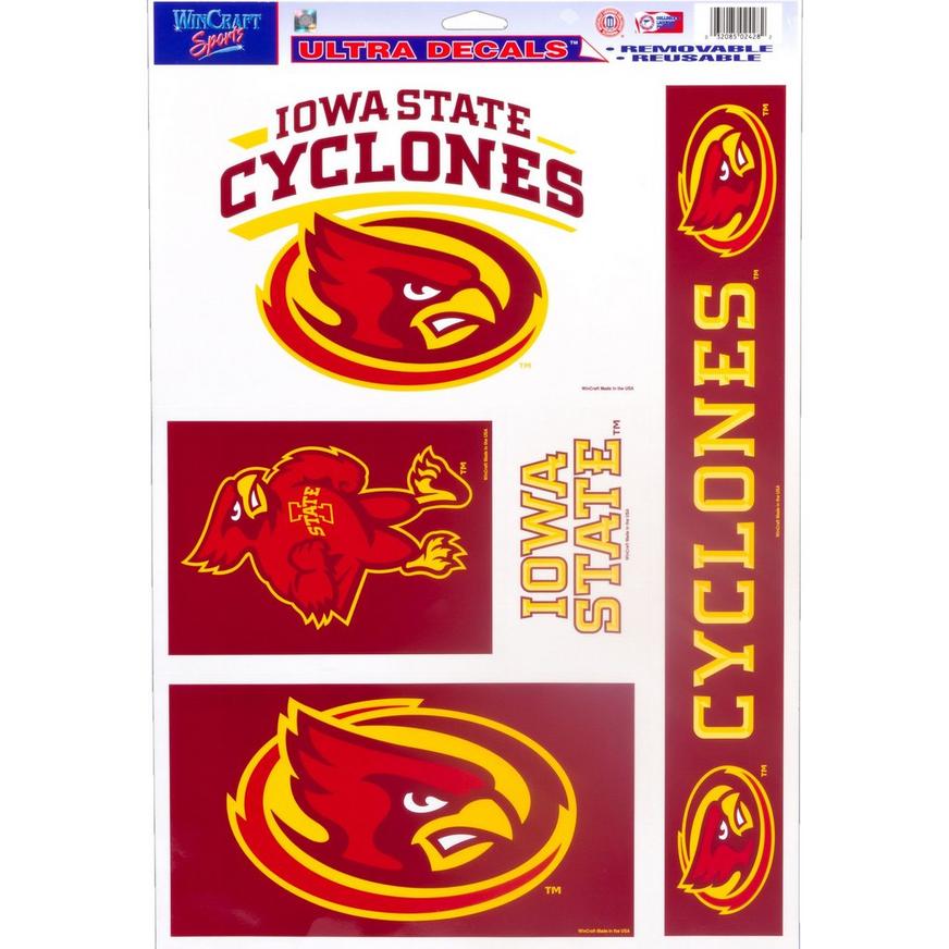 Iowa State Cyclones Decals 5ct