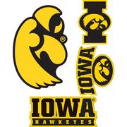 Iowa Hawkeyes Decals 4ct
