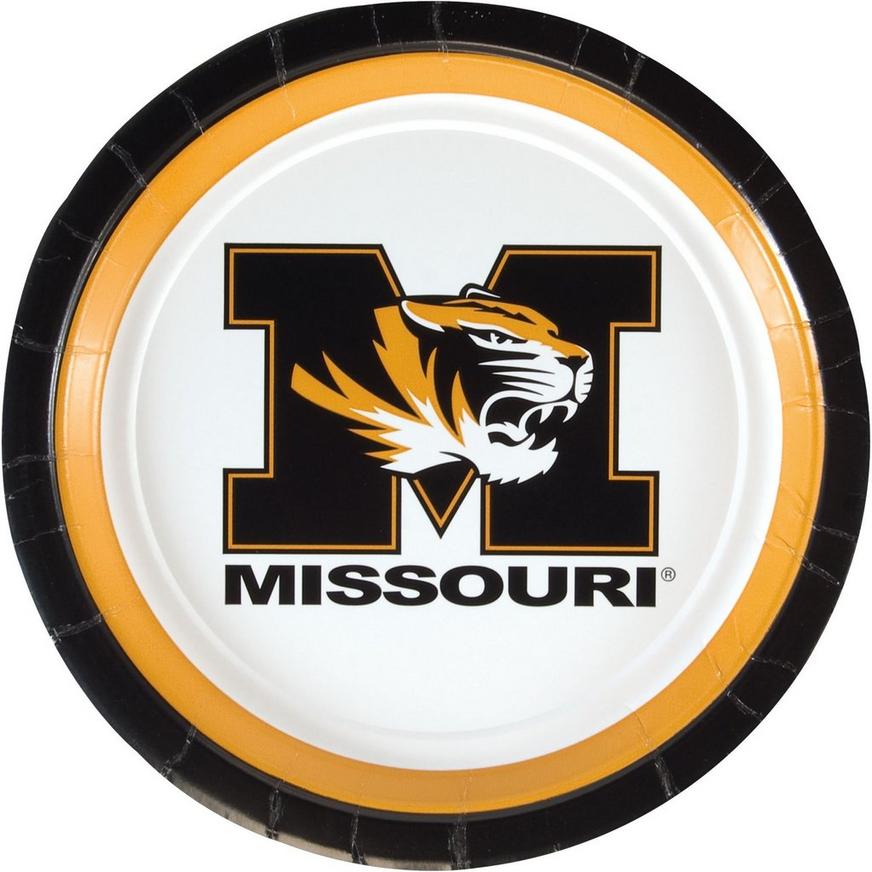 Missouri Tigers Lunch Plates 10ct