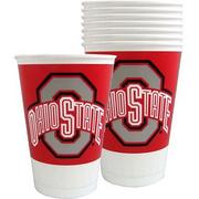 Ohio State Buckeyes Plastic Cups 8ct