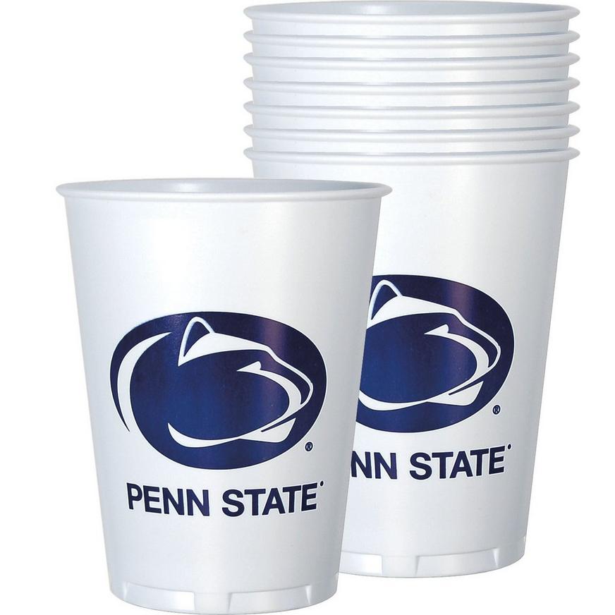 Penn State Nittany Lions Plastic Cups 8ct