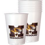 Missouri Tigers Plastic Cups 8ct