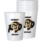 Colorado Buffaloes Plastic Cups 8ct