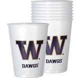 Washington Huskies Plastic Cups 8ct