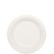 Eco-Friendly White Sugar Cane Dessert Plates 50ct