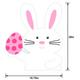 Easter Bunnies & Eggs Yard Stakes 5ct