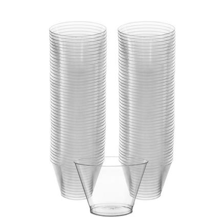 Clear Plastic Cups, 5oz, 88ct