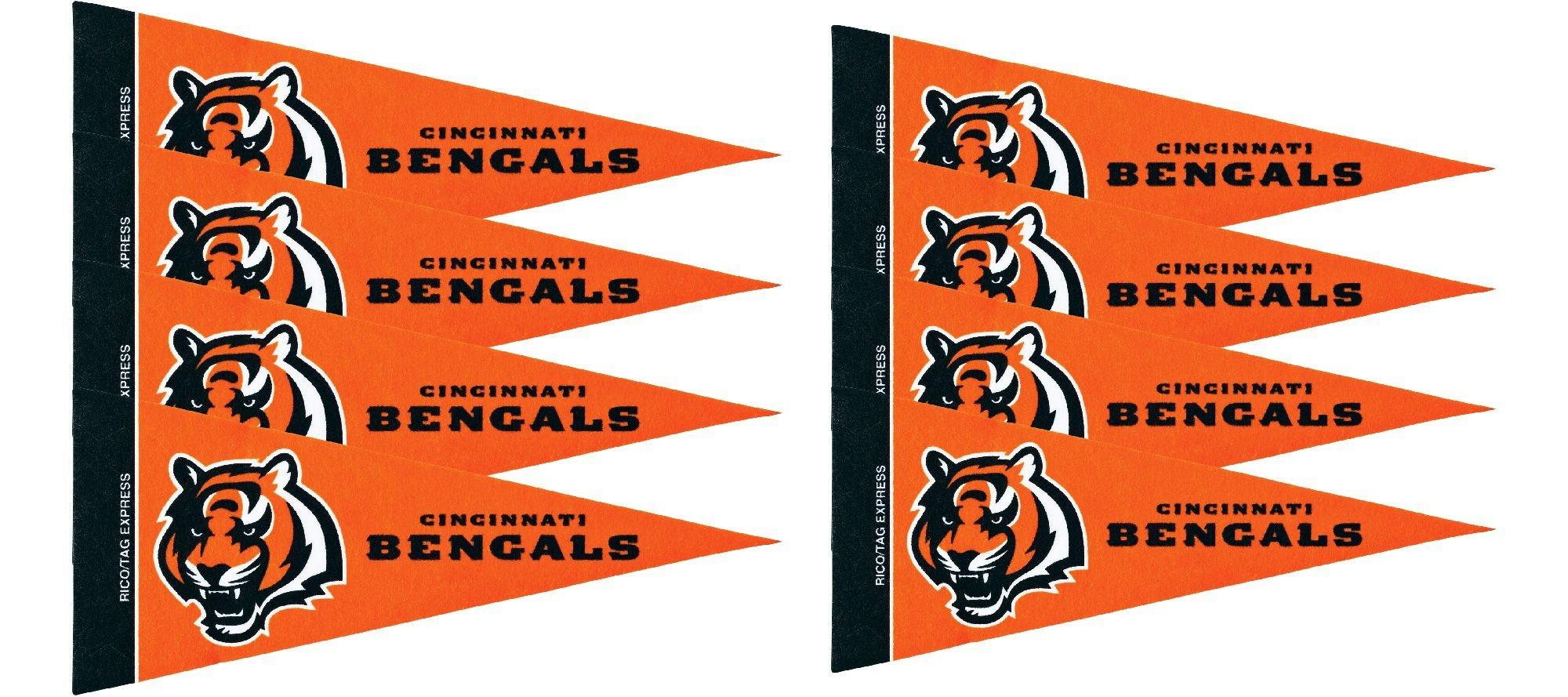 Cincinnati Bengals Pennants 8ct