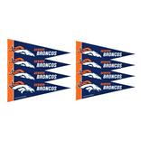 Denver Broncos Pennants 8ct