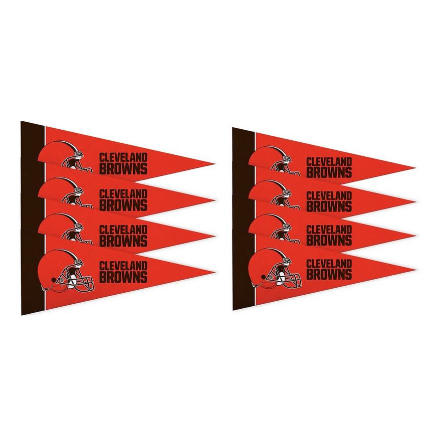 Cleveland Browns Pennants 8ct