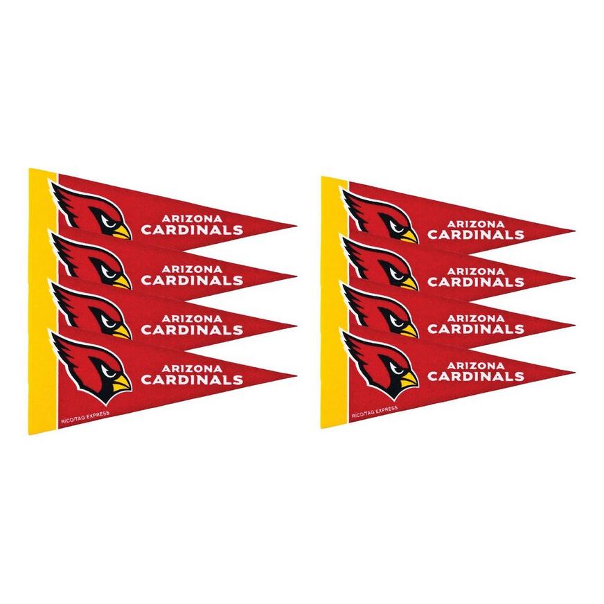 Arizona Cardinals Pennants 8ct