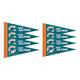 Miami Dolphins Pennants 8ct