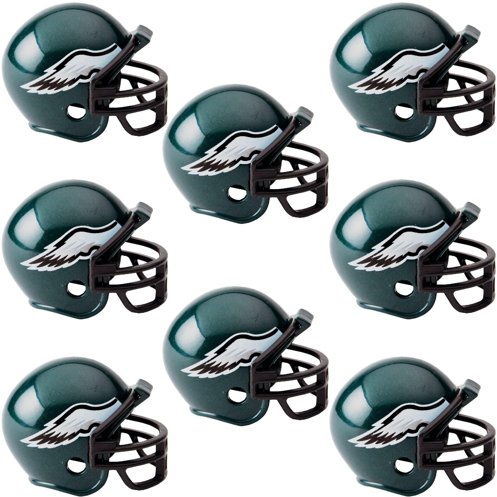 Mini store eagles helmet