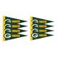 Green Bay Packers Pennants 8ct