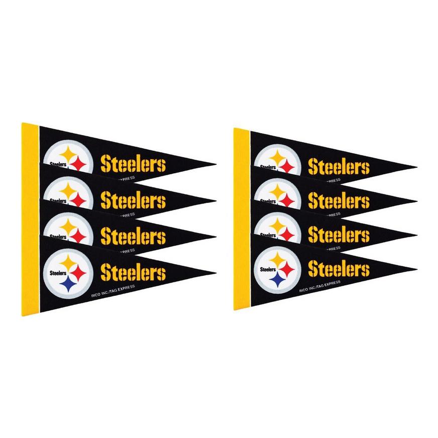 Pittsburgh Steelers NFL Football Sports Party Decoration Pennant Flag  Banner - Parties Plus