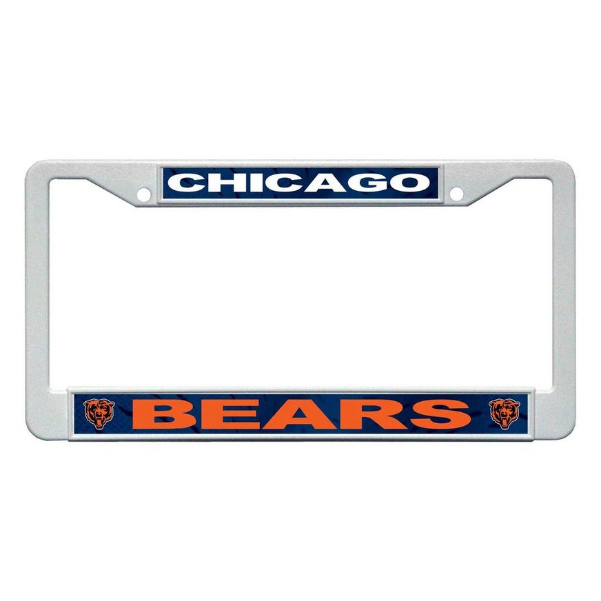 Chicago Bears License Plate Frame