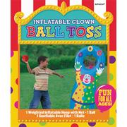 Inflatable Clown Ball Toss Game