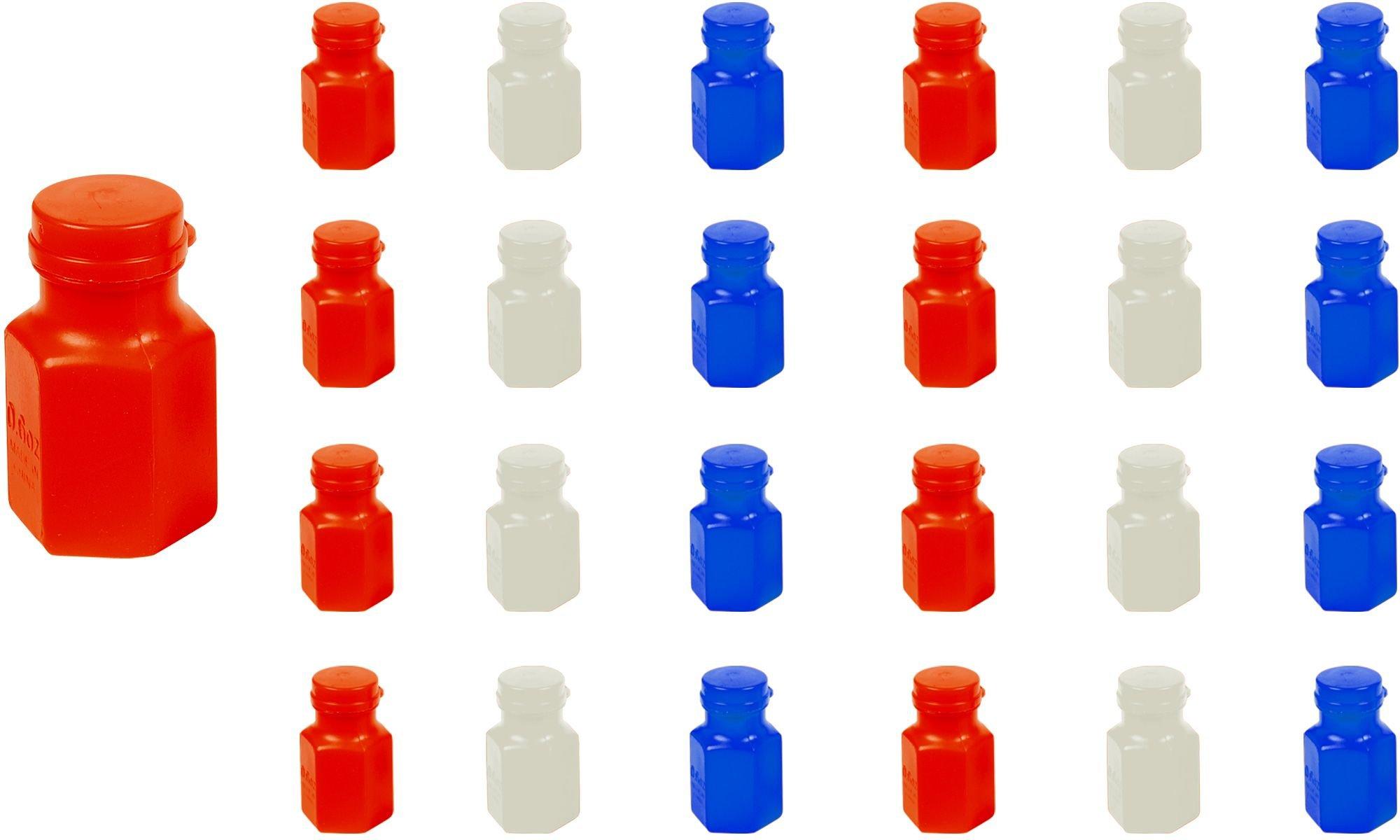 Red, White & Blue Mini Bubbles 24ct
