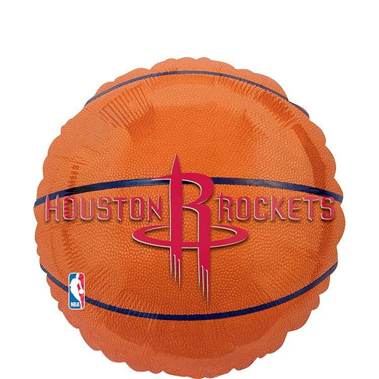 Houston Rockets Balloon 17in Basketball Party City