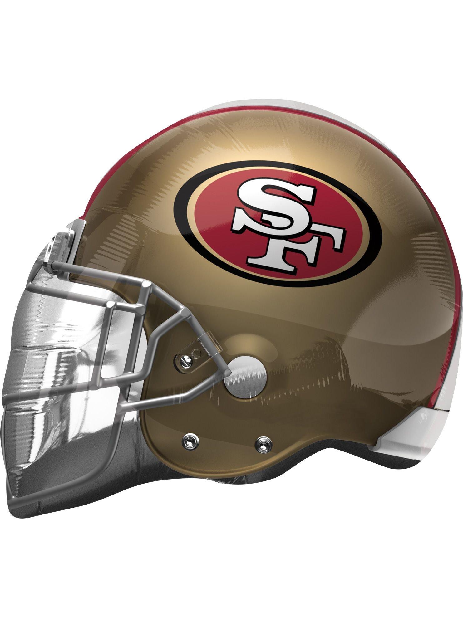 San Francisco 49ers Balloon 21in x 17in - Helmet