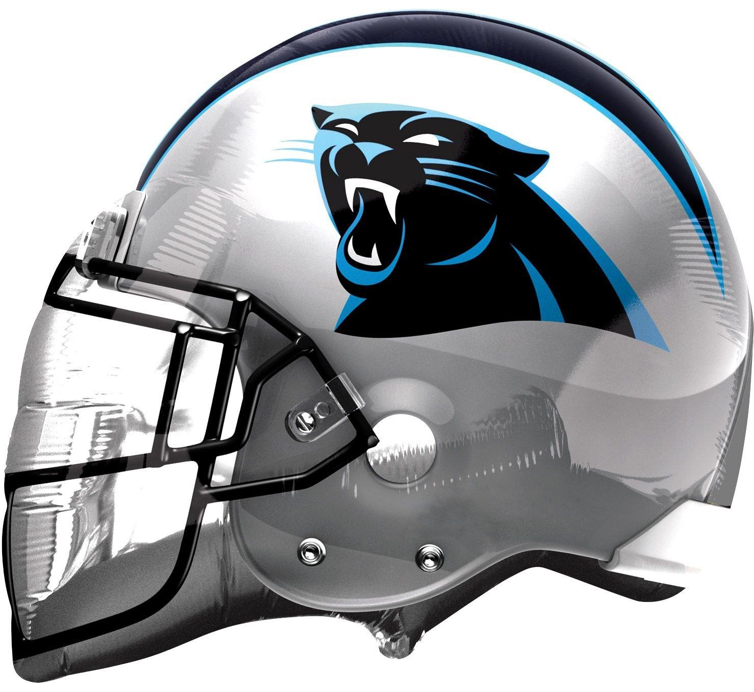 Carolina Panthers Balloon 21in x 17in - Helmet