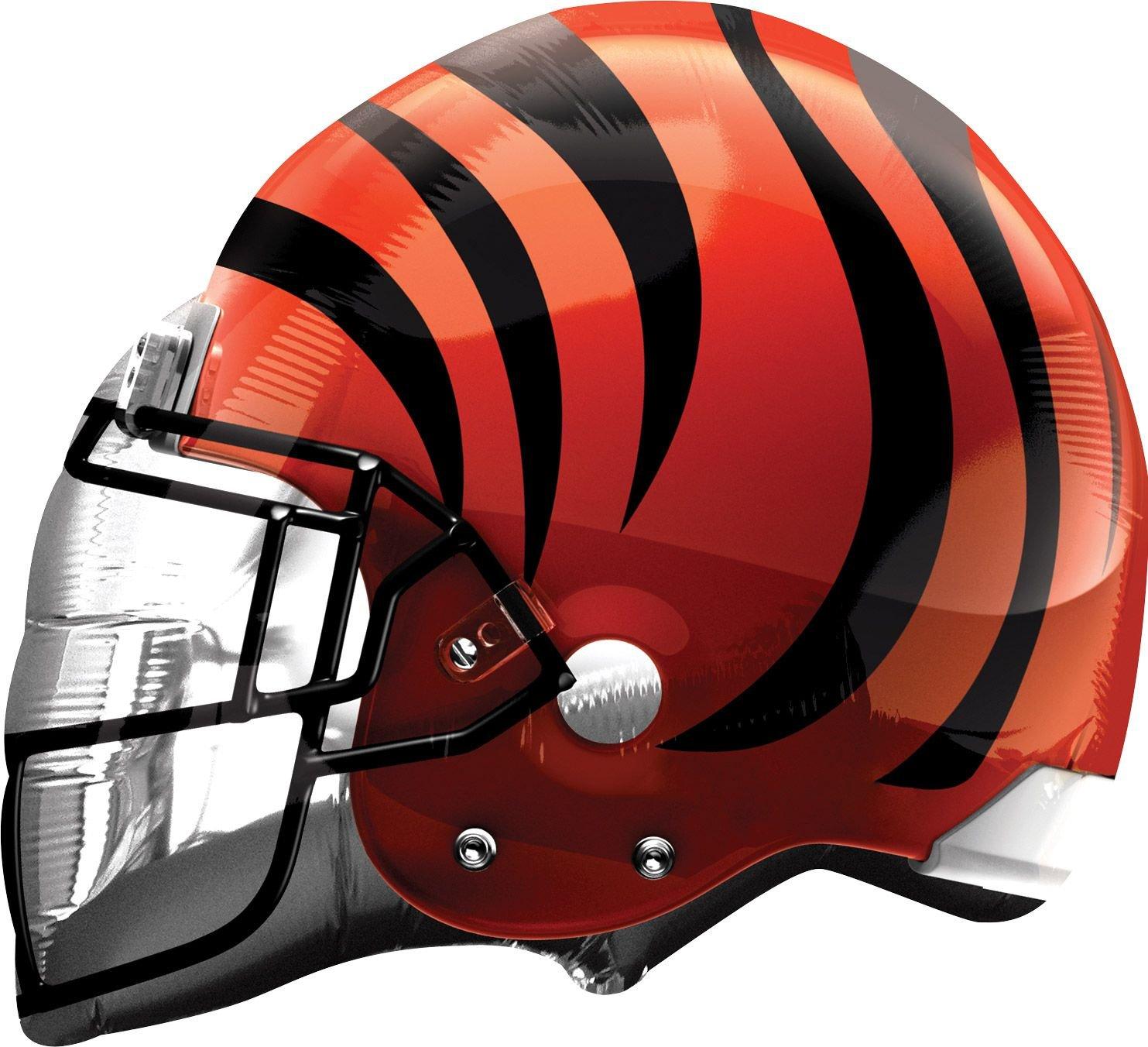 Cincinnati Bengals Helmet Foil Balloon, 21'