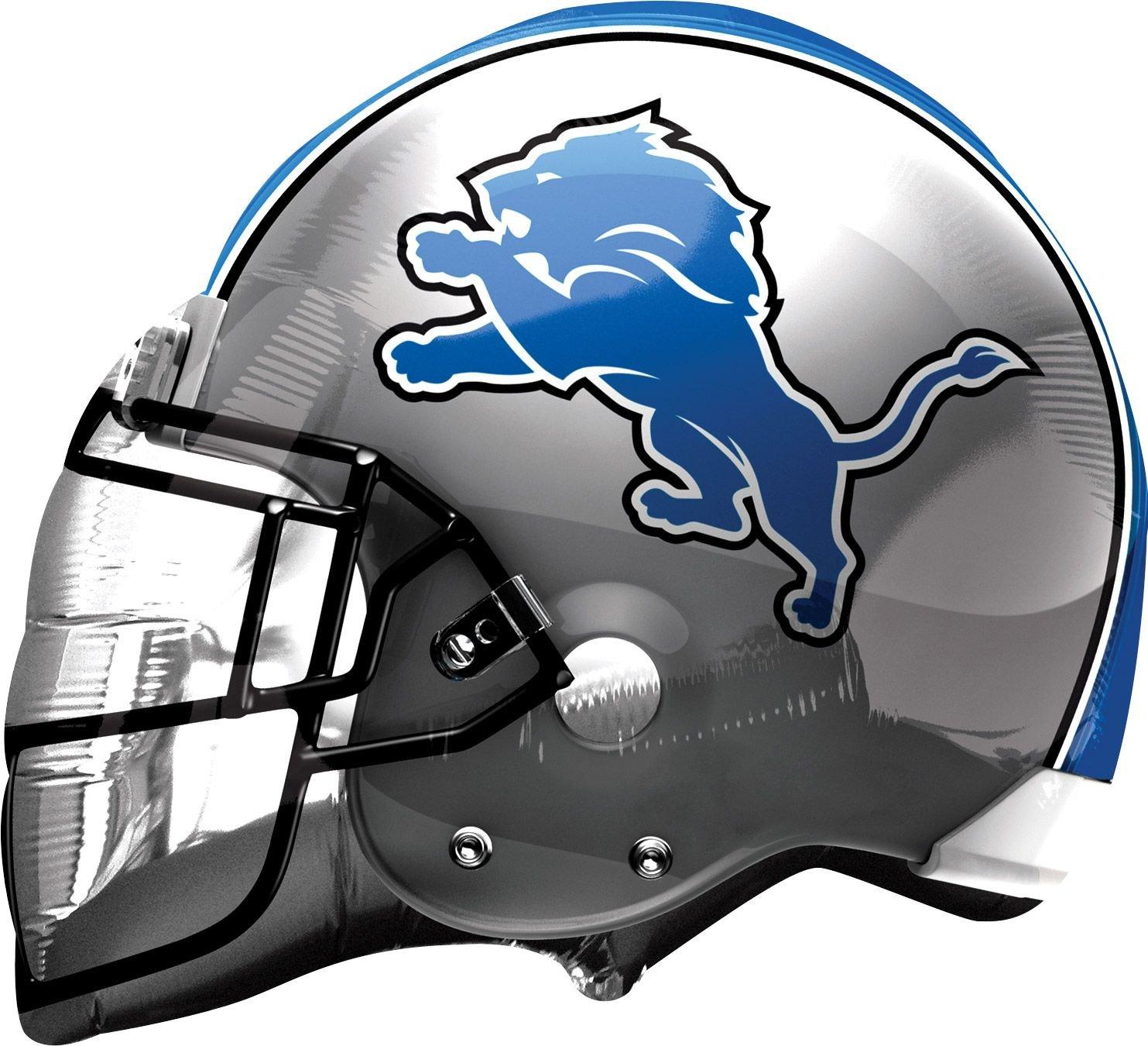 Detroit Lions Balloon 21in x 17in - Helmet